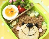 簡単キャラ弁＊そぼろクマちゃん。作り方7写真
