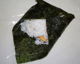 目玉焼きdeおにぎり♪作り方9写真