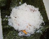 目玉焼きdeおにぎり♪作り方8写真