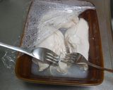 ナスと蒸し鶏のピリ辛和え作り方2写真