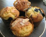 ブルーベリーとチーズのカップケーキ作り方7写真