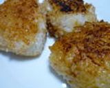 味噌醤油が香ばしい＊焼きおにぎり作り方8写真
