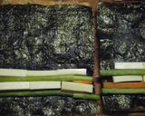 簡単☆野菜とチーズの信田巻き作り方3写真