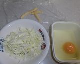 <お弁当>残りモノで『ミニお好み焼き』 作り方1写真