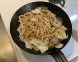 醤油と鰹だし香る！絶品焼きうどん作り方8写真