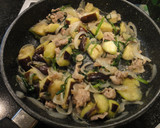 ナスと豚肉の味噌炒め★作り方5写真