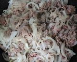 野菜たっぷりハシュドビーフ風スパゲティ作り方7写真