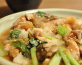 レンジで簡単♪豚肉と小松菜のみぞれ煮作り方6写真