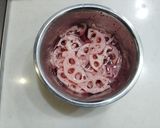 れんこんのゆかり酢の物作り方5写真
