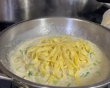 手打ち生パスタを使った合鴨とネギのパスタ作り方7写真