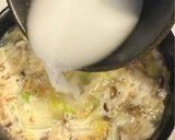 簡単・白菜としめじとカニ缶の中華あんかけ作り方4写真