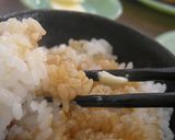 ぜいたくバター醤油ごはん作り方5写真