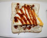 目玉焼き☆ソースキャベツ☆サンドイッチ♪作り方6写真