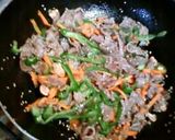 牛肉 春雨お野菜の焼き肉のタレ炒め☆作り方4写真