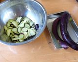 なすびの塩もみ作り方1写真