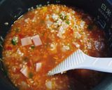 ジャーで簡単チキンライス★オムライス作り方4写真