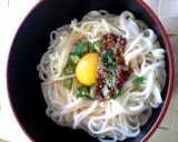 簡単美味しい♡冷やし肉味噌うどん♡作り方4写真