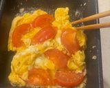 🌟[簡単]中華風トマトのたまご炒め😋作り方5写真