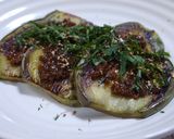 白なすの肉味噌のせ♪作り方3写真