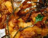 たたき山芋とひき肉のチリ炒め作り方5写真