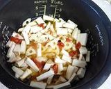 れんこんとエリンギと梅干しの炊き込みご飯作り方3写真