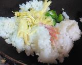 余ったそうめんの具でジンジャー焼き飯♪作り方2写真