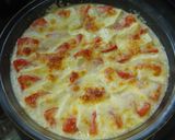 切って並べて、豆腐とトマトのオーブン焼き作り方4写真