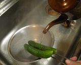 きゅうりとピーマンの旨旨炒め作り方1写真