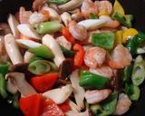 美味しくて簡単だよ♪海老のケチャぽん炒め作り方5写真