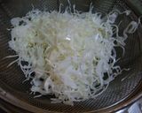 キャベツでふんわり卵焼き♪作り方1写真