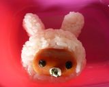 うさちゃん　りらっくま（キャラベン）♪作り方4写真
