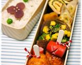 ＊お弁当おかず＊　卵で海苔巻き作り方4写真