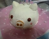 キティちゃん♪ キャラケーキ作り方8写真