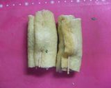 ♪弁当女子♪ツナと大葉のお揚げ巻き作り方3写真