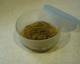 山芋ぶっかけうどん♪じゅんさいと梅で♪作り方1写真