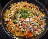 夏野菜イッパイのドライカレー♪作り方9写真