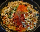 夏野菜イッパイのドライカレー♪作り方10写真