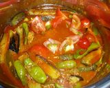 ナスとトマトのカレー作り方13写真