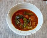 ナスとトマトのカレー作り方14写真
