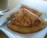 カリサクもっちり!チーズホットケーキ作り方5写真