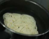 ずぼら♪市販ソースで明太たらこうどん♪作り方2写真