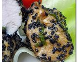 鶏胸肉の♪ 黒ゴマ紫蘇揚げ ♪作り方7写真