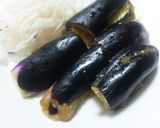 茄子の梅はさみ作り方4写真