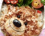 ＊キャラ弁＊　ふわふわブーフのお弁当♪作り方9写真