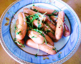 豆苗（とうみょう）と鶏肉のゴマ風味炒め作り方7写真