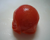 イカとミニトマトの生姜醤油和え作り方3写真