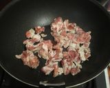 山芋と豚肉のオイスターソース炒め作り方2写真