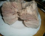 超簡単！蜂蜜タレの焼き豚作り方3写真