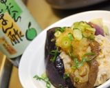 鶏つくねで茄子・シイタケのレンジ蒸し♪作り方6写真