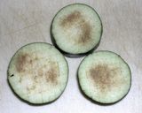 厚切りナスの豚バラ巻き作り方1写真